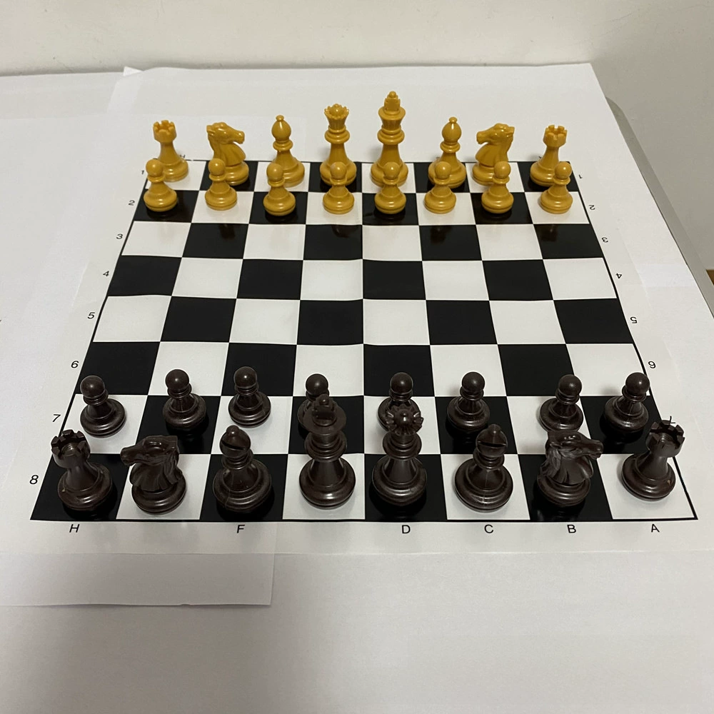 Plastic chess, set, 49mm, 90 gram