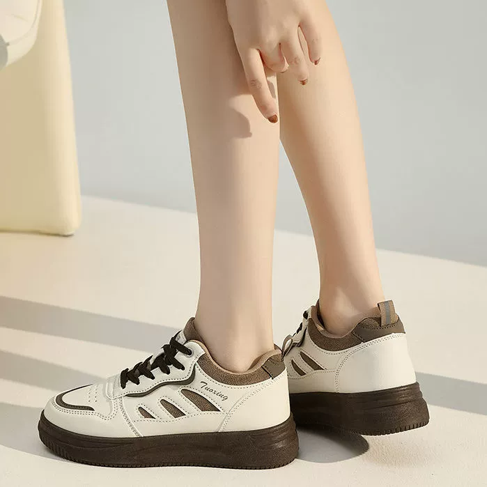 2024 весна и осень женская обувь онлайн красный студент легкий и дикий, удобный и модный