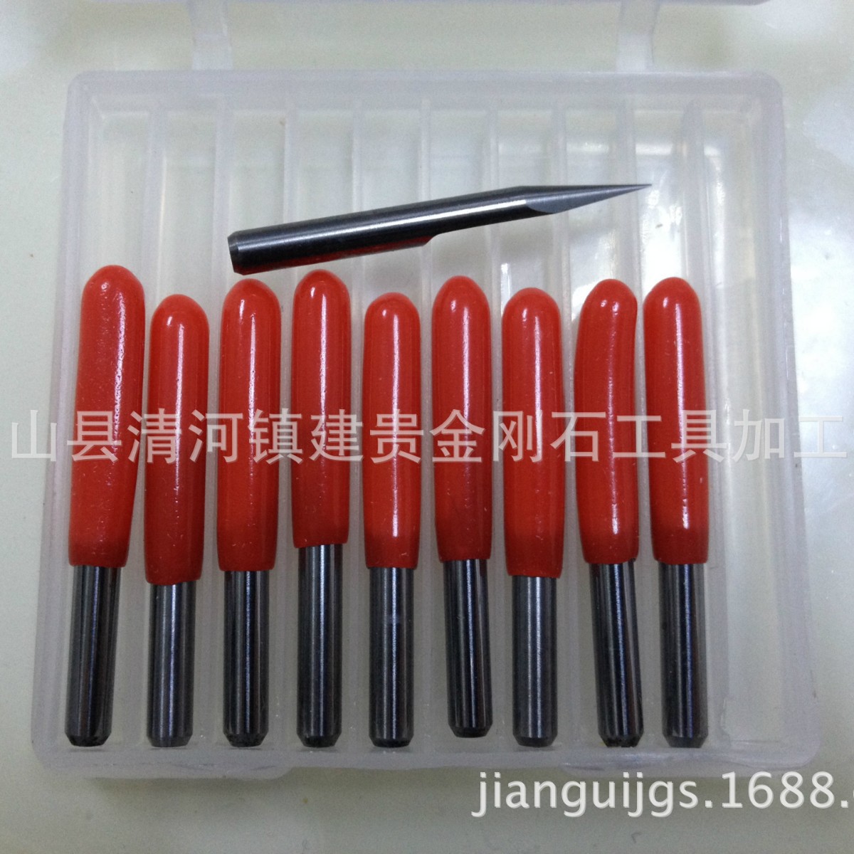 厂家直销、3.175mm4mm6mm平底尖刀电脑雕刻刀、欢迎选购质量保证