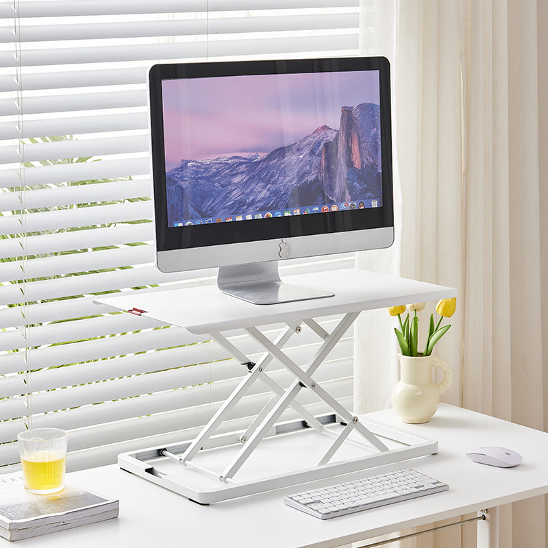 Computer Desk, Elevated Work Table, Office Desk, Adjustable Height, Multifunctional Small Table, Home Multifunctional Lift Table