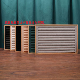 Light Fashion Bamboo Solid Wood Ring Storage Display Tray Counter Stall Jewelry Earrings Storage Display Display Props
