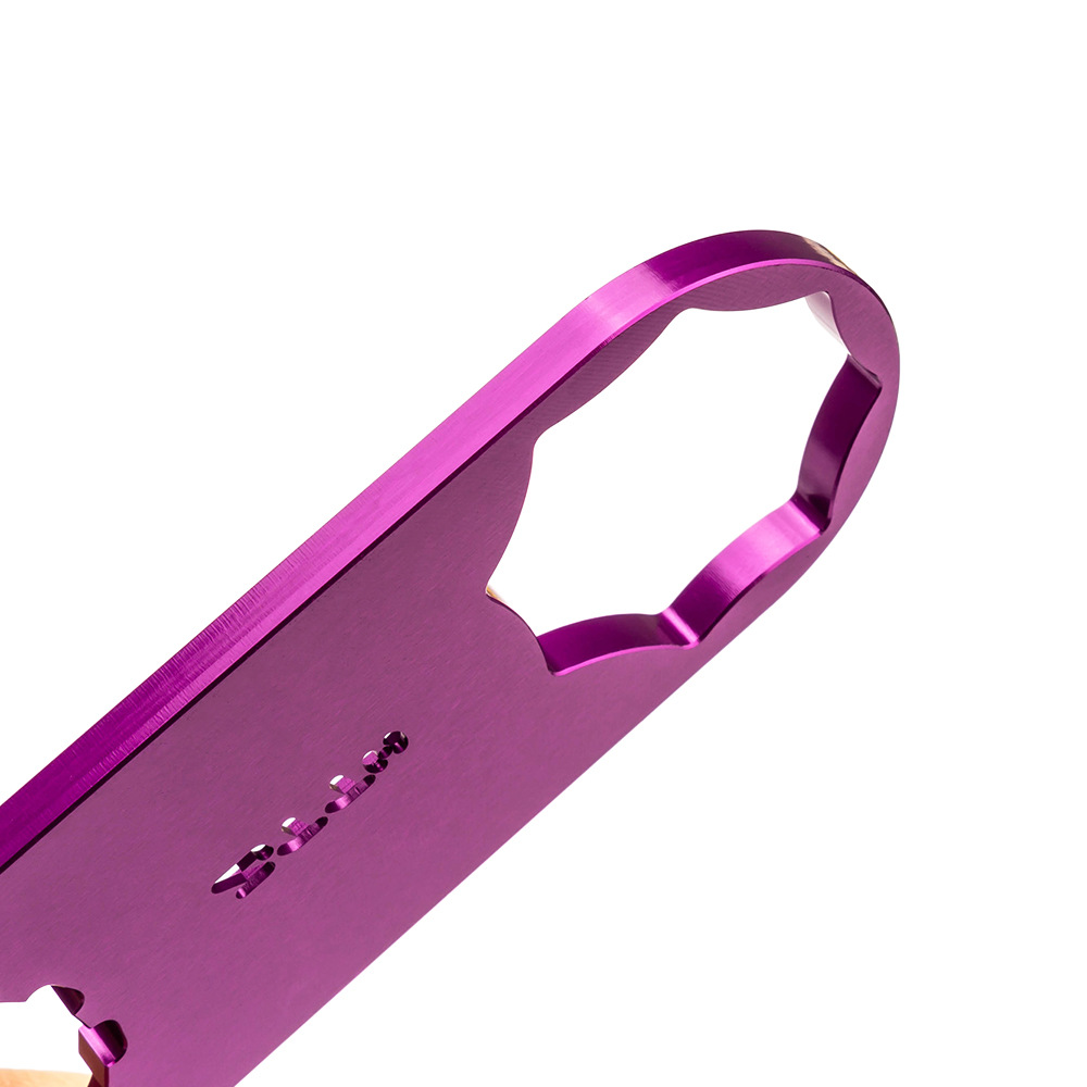 Herramienta de reparación de bicicletas tenedor delantero cubierta de hombro llave amortiguador cubierta superior herramienta de desmontaje aleación de aluminio herramienta de la bicicleta