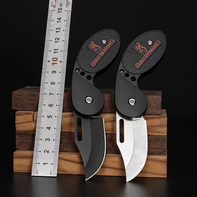 防身刀折叠刀随身便携高硬度锋利水果小刀小号户外刀钓鱼用品折刀