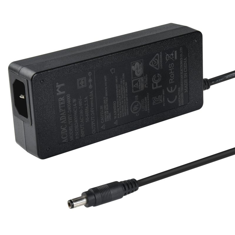 工場直接供給 24V4A 電源アダプタ EMC/EMI 干渉防止プロフェッショナルヨーロッパ 3C 認証充電器スイッチ|undefined