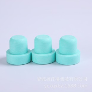 Factory supply T-shaped beer stopper fresh-keeping stopper cap blue high color value bottle stopper elastic red wine bottle stopper