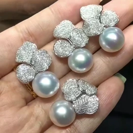 天然珍珠耳饰;天然珍珠项饰;天然珍珠手饰