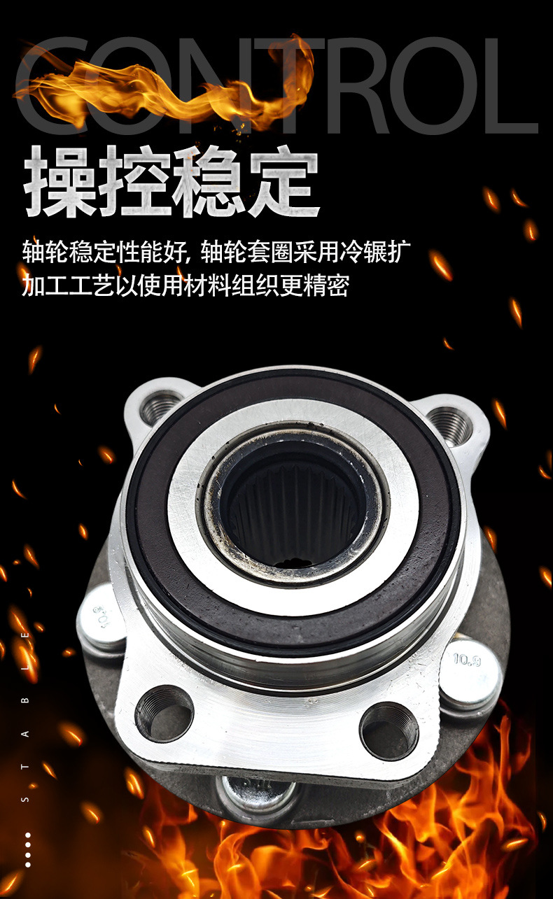 Manufacturer customized 42410-12211 wheel hub unit bearing for rear wheel with ABS wheel hub bearing