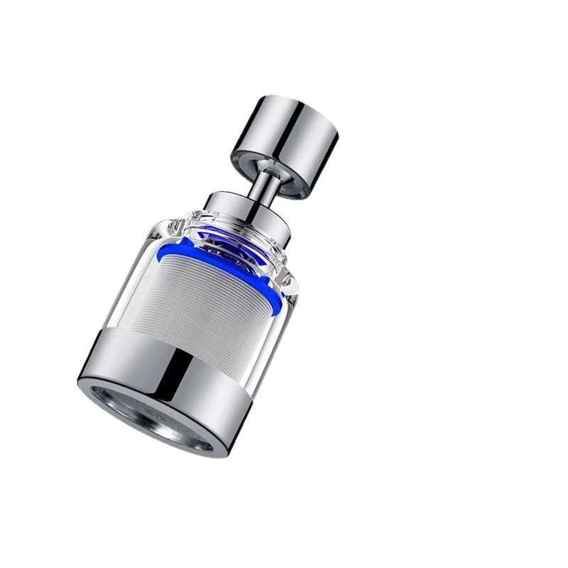 Kitchen faucet water outlet splash-proof extended extender faucet universal filter bubbler stainless steel interface
