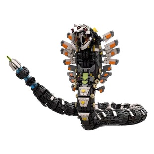 Cross-border MOC Block Horizon Zero Dawn Peripheral Toys Assembled Thunder Tooth Breaker Lego Compatible