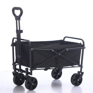 Outdoor Camping Cart, Street Stall Camping Camper, Small Trailer, Camping Cart, Stall Folding Trolley, Shopping Cart
