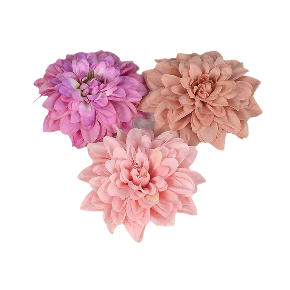SL Large Flower Flower Head Wedding Flower Material Wedding Hall Flower Decoration Picking Proper Home Decoration Silk Flower 5
