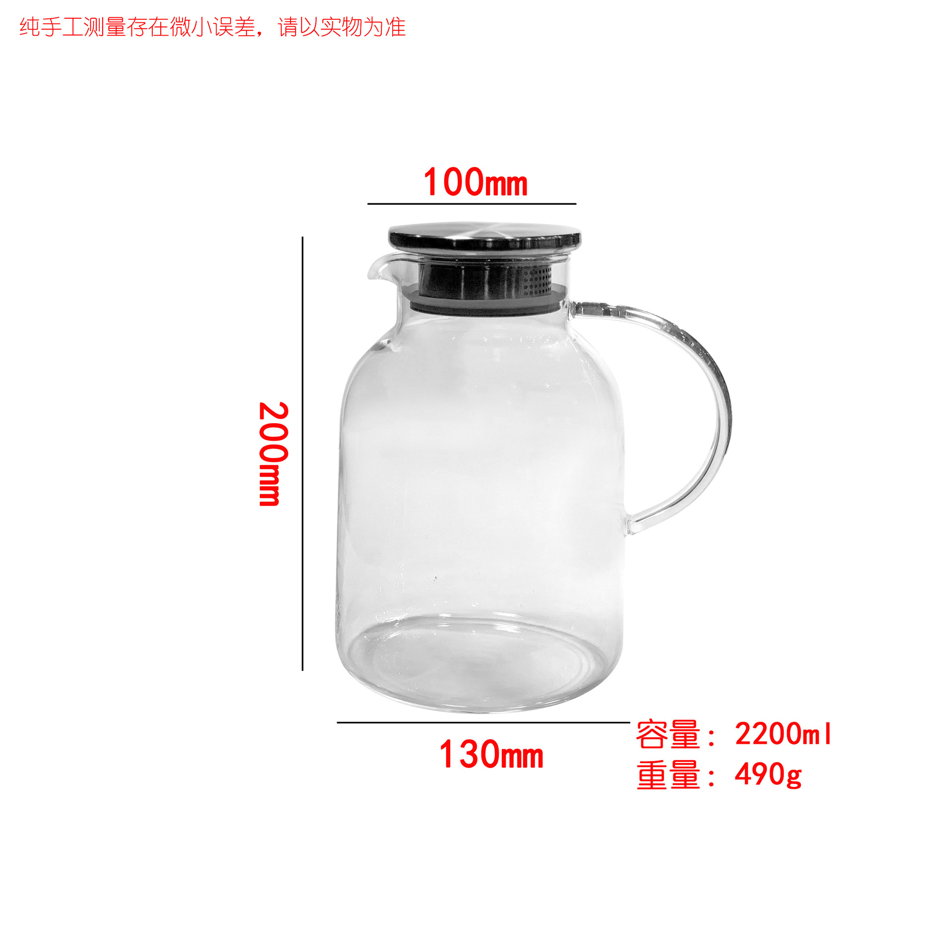 En stock fuego directo abierto fuego resistente al calor frío hervidor de vidrio borosilicato olla hogar agua fría gran capacidad hervidor fuego recto image 11