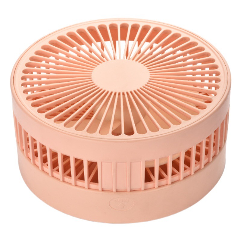 Ventilador eléctrico doméstico plegable telescópico de pie, miniventilador de escritorio USB portátil de carga de viento alto y larga duración