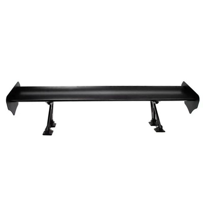 Cross-Border Car Modification Aluminum Alloy Perforated Rear Wing Universal for Sedan Gt Spoiler Tuning