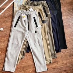海外人気NK 5色メンズスウェットパンツ フックプリントレターカジュアルニットルーズカップルスポーツパンツ