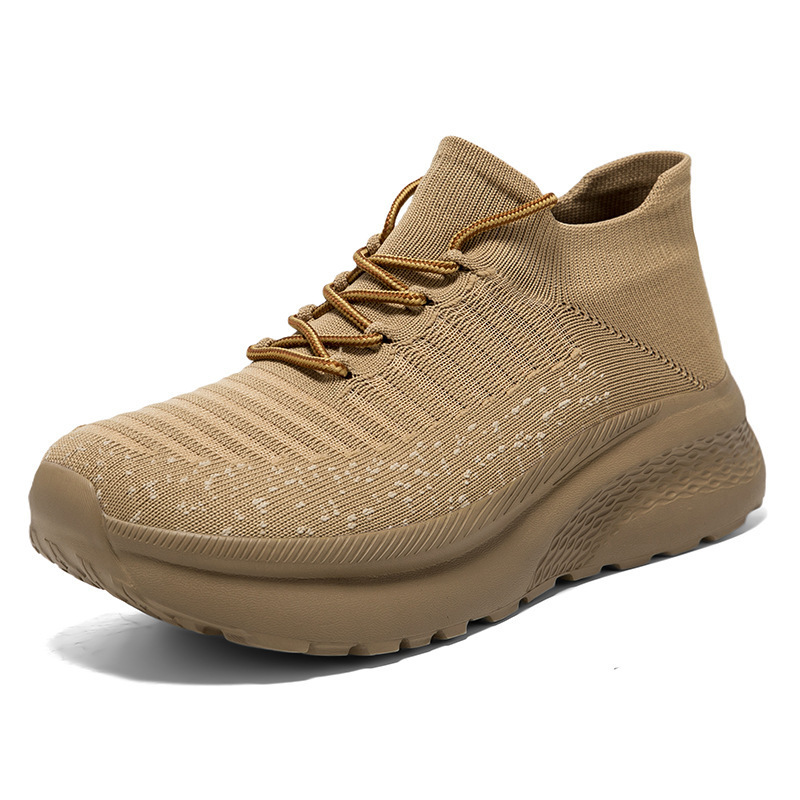 Zapatillas de Running de Horma Ancha de Malla y PU con Suela EVA para Deporte y Uso Casual image 10