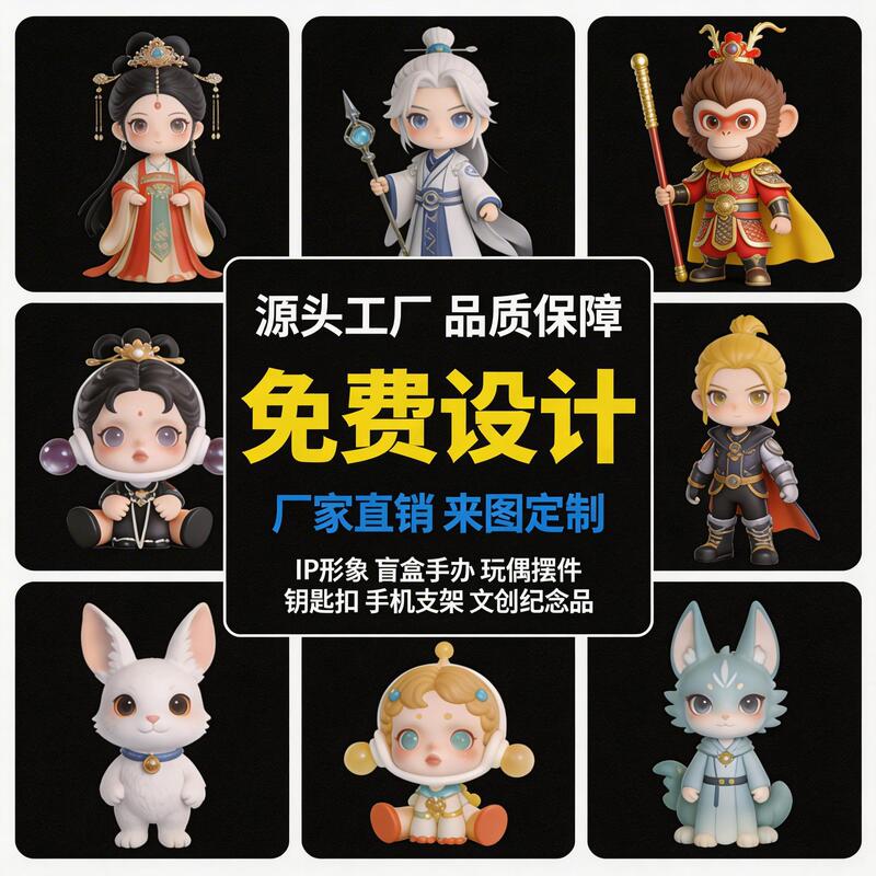 Customized anime figurines, resin dolls, popular blind box crafts, small ornaments, keychain dolls Customized anime figurines, resin dolls, popular blind box crafts, small ornaments, keychain dolls