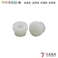 厂家现货批发塑料滚花手拧螺母 电子产品绝缘防松脱尼龙M6螺母帽
