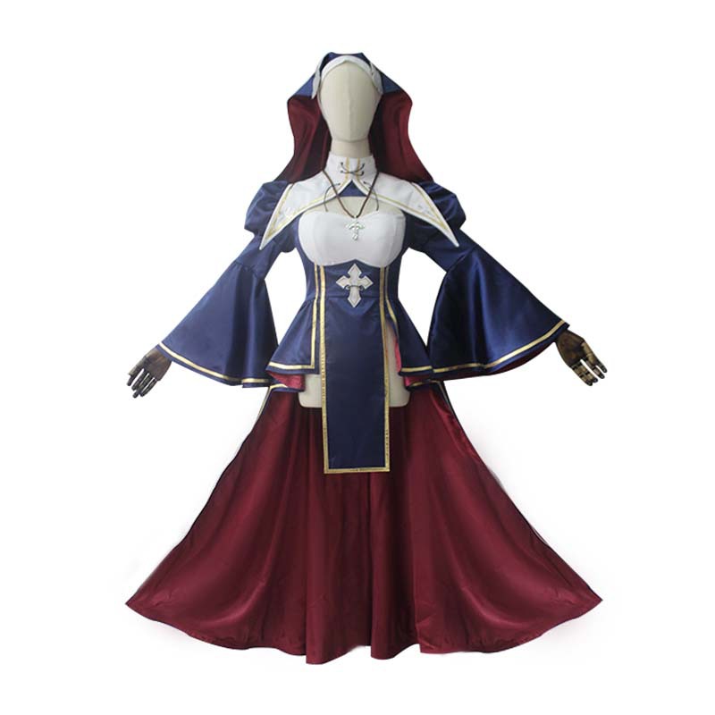 Nun Costume Charlotte Cosplay Costume Anime Cosplay Two-Dimensional Maid Outfit Comic Convention C Costume