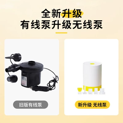 Suitable for Nissan X-Trail car mattress, rear seat sleeping pad, trunk inflatable bed, complete collection of sleeping essentials (Vehicle-mounted inflatable bed) - nissan-x-trail-2025-model-free-upgrade-to-a-wireless-electric-air-pump-fast-delivery-by-sf-express