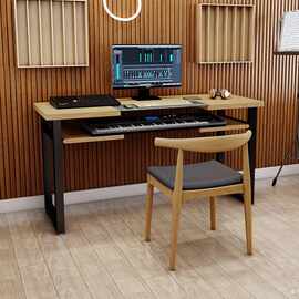 音乐制作桌编曲工作台录音棚midi键盘录音琴桌录音室电钢工作室