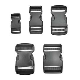 厂家20~38mm黑色双调节塑料插扣 束腰背包调节扣  书包安全扣供应