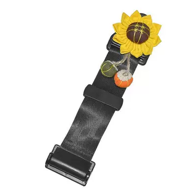 Belt Shoulder Protector, Seat belt shoulder pad - style-5-sunflower