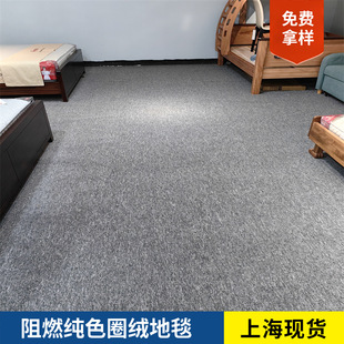 Commercial Exhibition Hall Flame Retardant Full Circle Pile Carpet Hotel Corridor Billiards Hall Martial Arts Hall Large Area Carpet