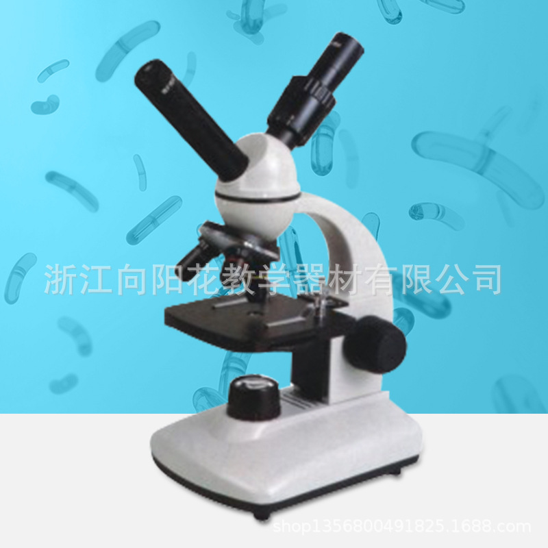 厂家直销XSP-56 双人观察示教头显微镜 生物显微镜 医疗显微镜