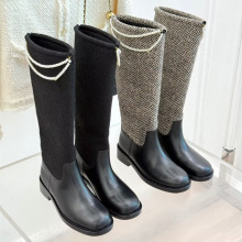 �߶�ŮЬ2025����С���L朗lţ�SƤ��Ͳ�R��ѥ��ʽ�ٴ�ָ��LѥŮ