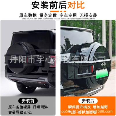 Appearance Off-Road Decorative Supplies Modification, Spare wheel cover
