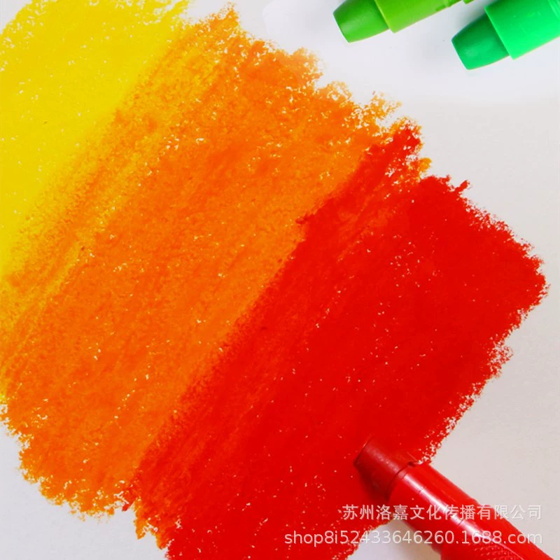 掌握 Oil pastel, crayons, water-soluble children's brush, set for kindergarten, washable