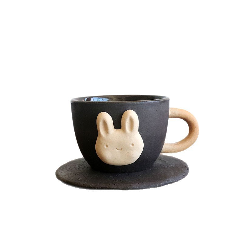 简约原创陶瓷马克杯复古小众陶瓷咖啡杯早餐牛奶杯水杯子陶瓷杯|undefined