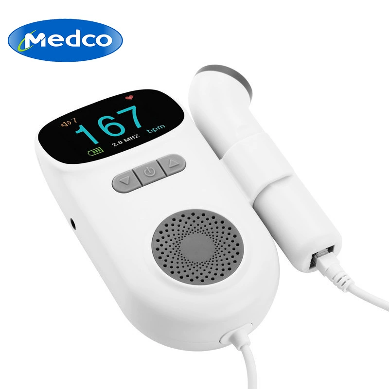 Трансграничная поставка ультразвукового допплера для мониторинга сердечного ритма плода, английская упаковка, домашний портативный мониторинг движения плода