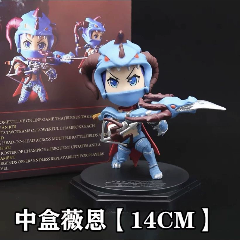 Фигурки-коллекционные персонажи (League of Legends) разного размера, разнообразные персонажи 6–25 см, 10+ вариантов