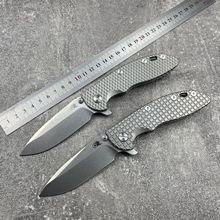 外贸热销Hinderer XM18钛柄户外高硬度折叠刀战术露营野营EDC刀具