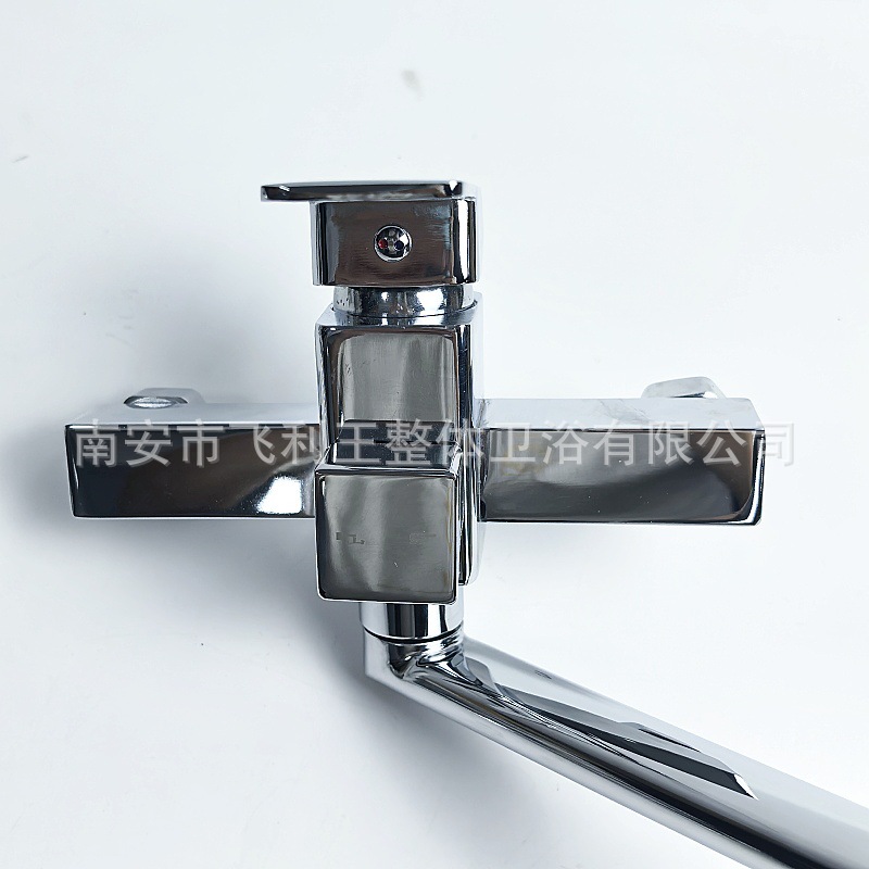 Square wall-mounted hot and cold bathtubs, bathroom shower heads, shower sets, extended pipe faucets for export to Russia and Central Asia undefined