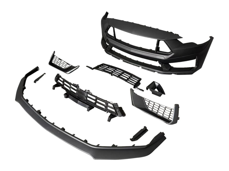 Suitable for Ford Mustang Upgrade to Dark Horse Style Front and Rear Bumpers, Dark Horse Style Body Kit Car Accessories