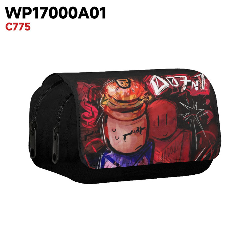 3D新品跨境游戏 Roblox Forsaken Gubby 双层翻盖笔袋儿童文具|undefined