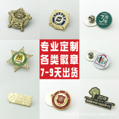 金属バッジカスタム周年慶企業単位プレゼント記念章収蔵勲章カスタムレリーフ年末賞