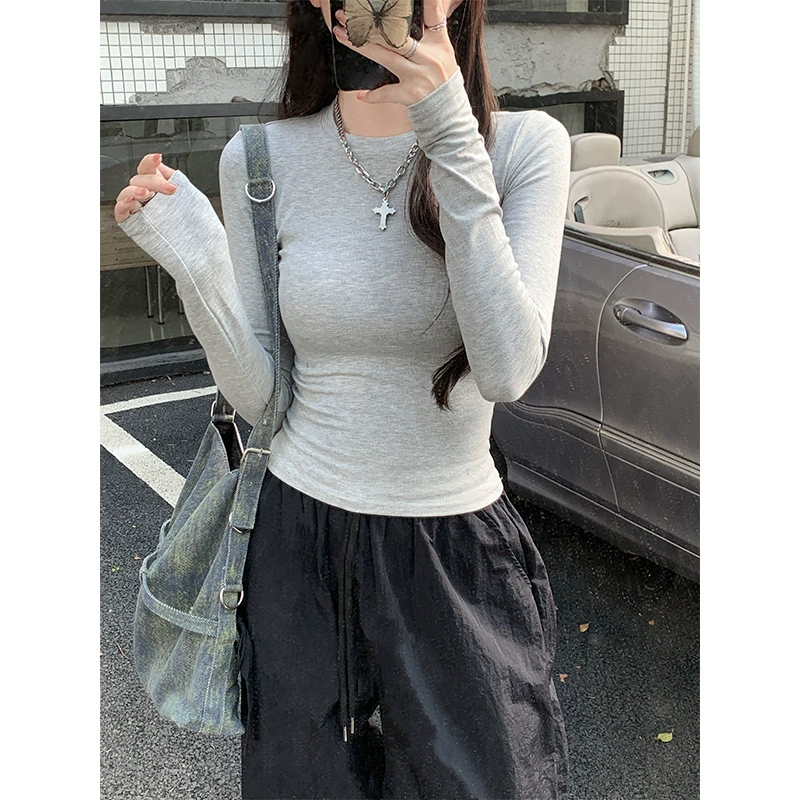 Autumn base body-friendly long-sleeve, slim fit