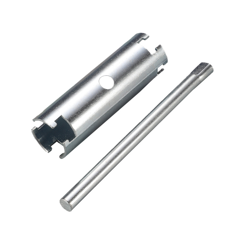 Tubería de drenaje de cocina, fregadero, grifo, tubo de doble propósito, llave hexagonal hueca alargada, herramienta de manga perforante