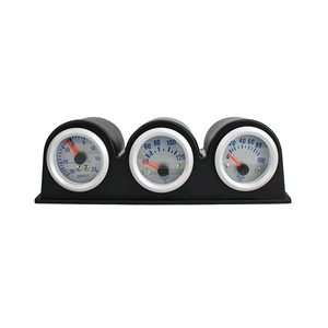 Tax-Included Price Car Modification Instrument 52mm Boost Water Temperature Oil Pressure Gauge Three-In-One Combination Instrument Triple Gauge