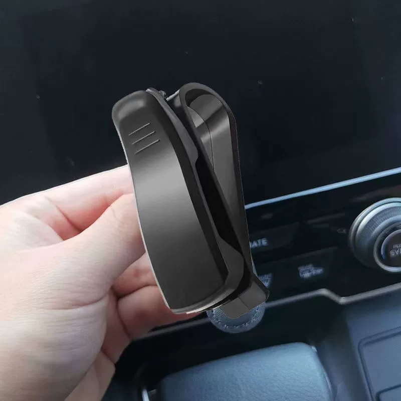 Автомобиль S-образный зажим для очков солнцезащитный козырек многофункциональное хранение счета зажим для визитных карточек Чехол для очков Рамка товары для салона автомобиля