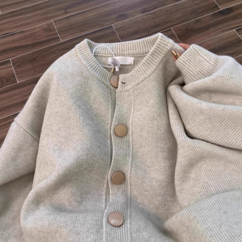 2026 Floral Cardigan with Stylish Buttons for Women, New Autumn and Winter Korean Style Loose Versatile Knit Sweater Jacket 2026 Floral Cardigan with Stylish Buttons for Women, New Autumn and Winter Korean Style Loose Versatile Knit Sweater Jacket