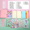 Cute pocketbook, removable laptop, South Korea, Korean style, full set, internet celebrity, tear-off sheet