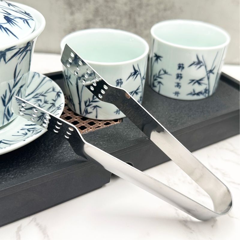 Acero inoxidable 430 bolsas de té clip de filtración de extrusión clip de azúcar cuadrado clip de hielo pequeño clip de alimentos