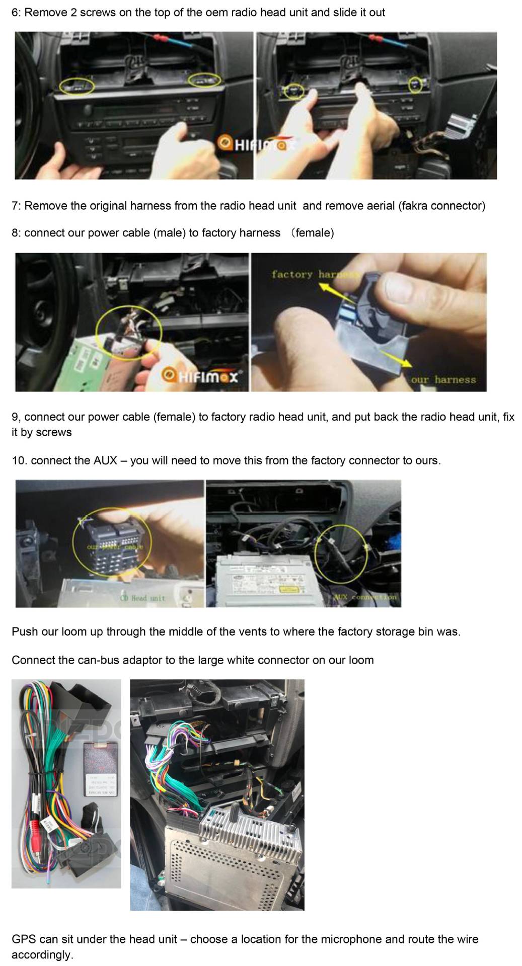The 9-inch Android large screen is suitable for 04-12 BMW X3 E83 smart car GPS navigation frame all-in-one machine