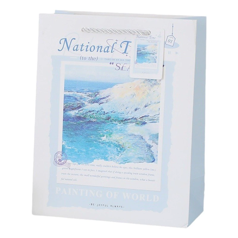 Новая креативная модная сумка винтажная Подарочная сумка с тиснением на день рождения подарочная упаковочная бумажная сумка в наличии оптом