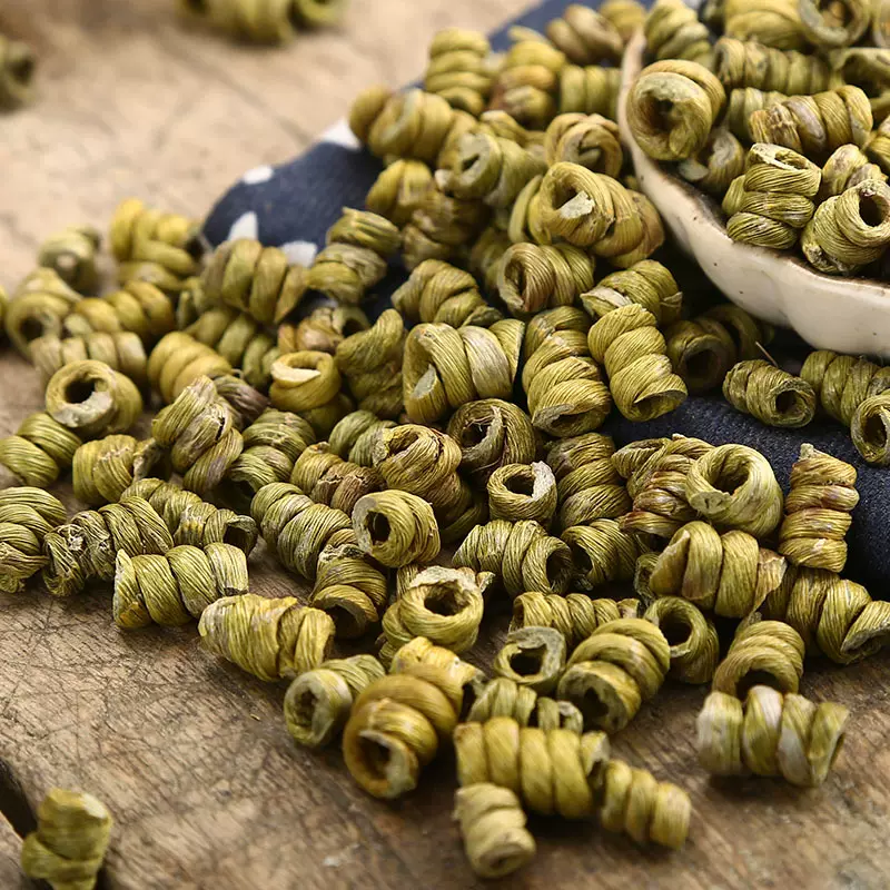 霍山铁皮石斛胶质饱满无渣枫斗干条人参罐装五年茶